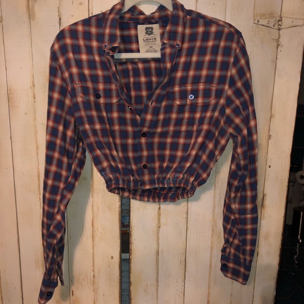 Levi’s Revamped Vintage Cropped Flannel